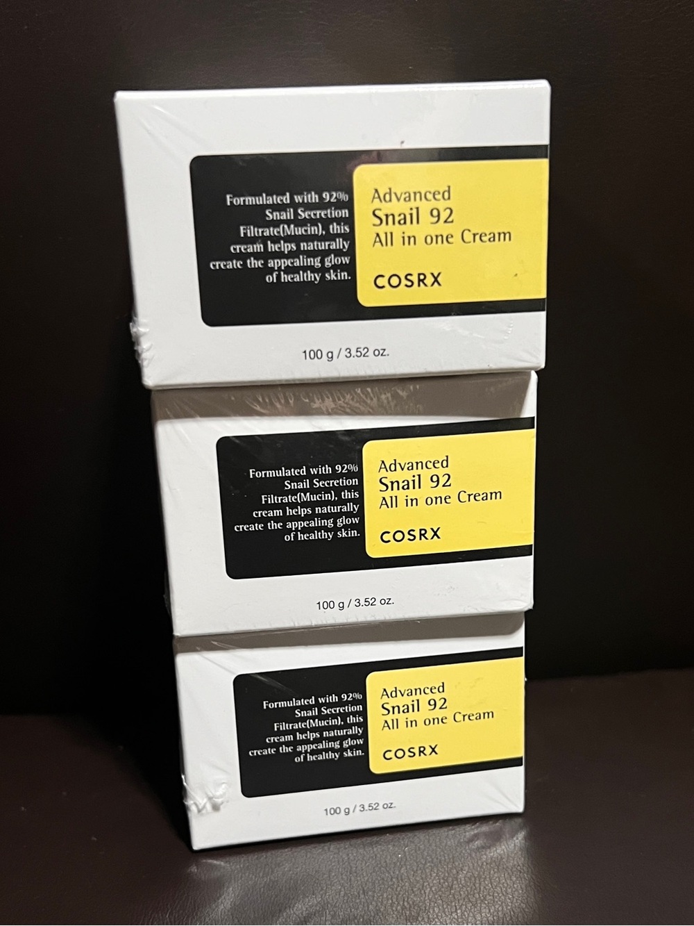 COSRX Advanced Snail 92 All In One Cream - White & Yellow Box